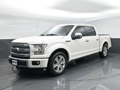 White Platinum Clearcoat Metallic 2015 Ford F-150 Platinum