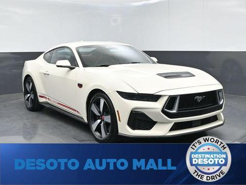 Wimbledon White 2025 Ford Mustang GT Premium
