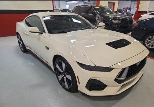 Wimbledon White 2025 Ford Mustang GT Premium