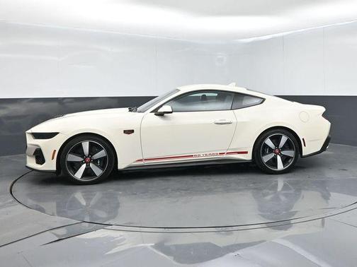Wimbledon White 2025 Ford Mustang GT Premium