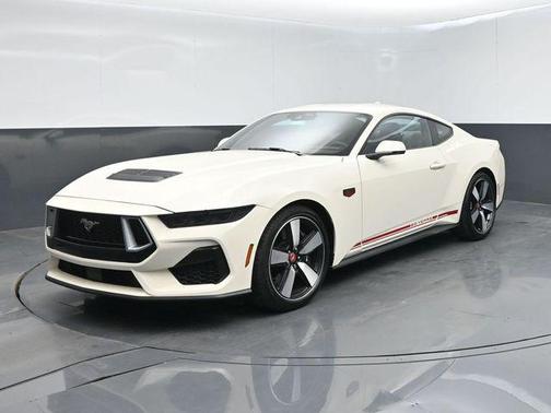 Wimbledon White 2025 Ford Mustang GT Premium