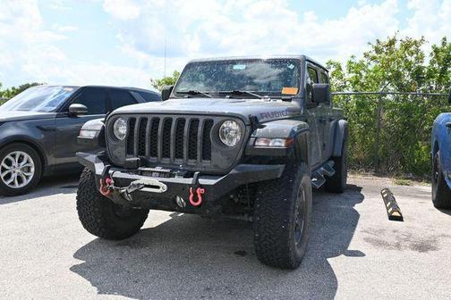 Sting-Gray Clearcoat 2022 Jeep Gladiator Rubicon