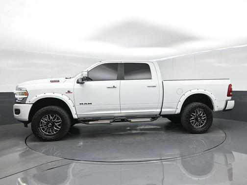 Bright White Clearcoat 2023 RAM 2500 Laramie Crew Cab 4x4 6'4' Box