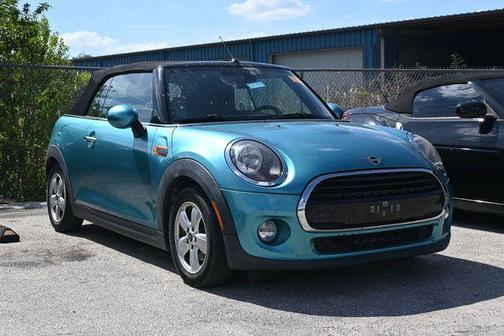 Aqua 2019 MINI Convertible Cooper