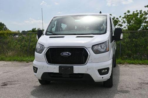 Oxford White 2024 Ford Transit-350 XLT