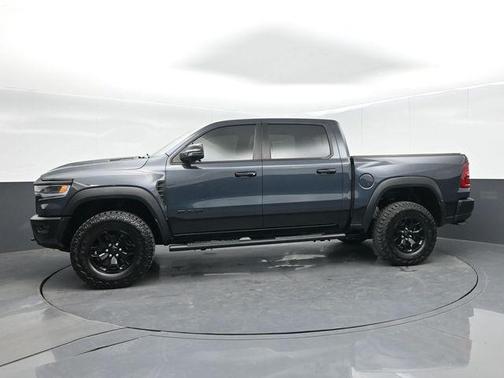 Forged Blue Metallic 2025 RAM 1500 RHO Crew Cab 4x4 5'7' Box