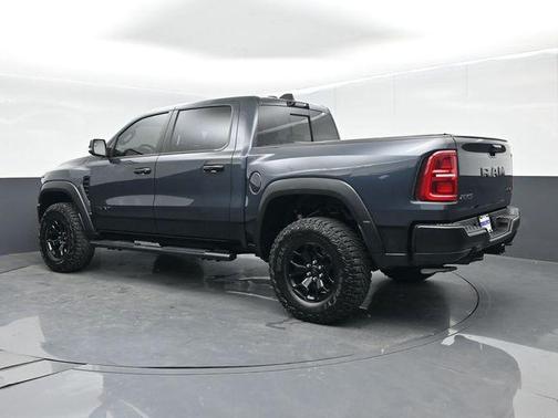 Forged Blue Metallic 2025 RAM 1500 RHO Crew Cab 4x4 5'7' Box