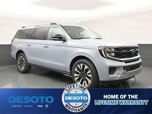 Glacier Gray Metallic Tri-Coat 2026 Ford Expedition Max Platinum