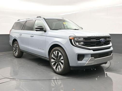 Glacier Gray Metallic Tri-Coat 2026 Ford Expedition Max Platinum