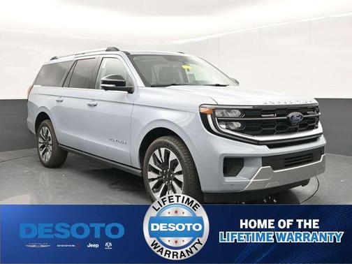 Glacier Gray Metallic Tri-Coat 2026 Ford Expedition Max Platinum
