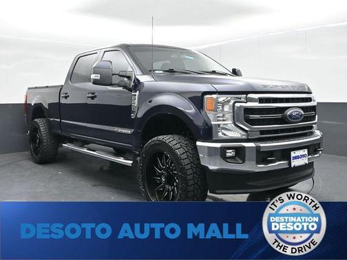 Antimatter Blue Metallic 2022 Ford F-250 Lariat