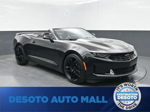 Black 2023 Chevrolet Camaro RWD Convertible LT1