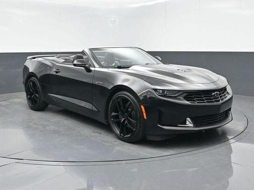 Black 2023 Chevrolet Camaro RWD Convertible LT1