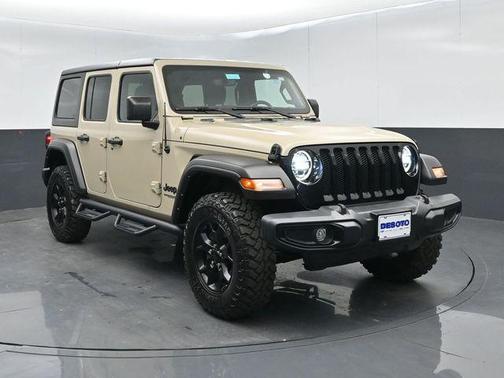 Limited Edition Gobi Clearcoat 2022 Jeep Wrangler Willys