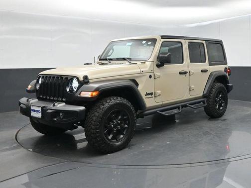 Limited Edition Gobi Clearcoat 2022 Jeep Wrangler Willys