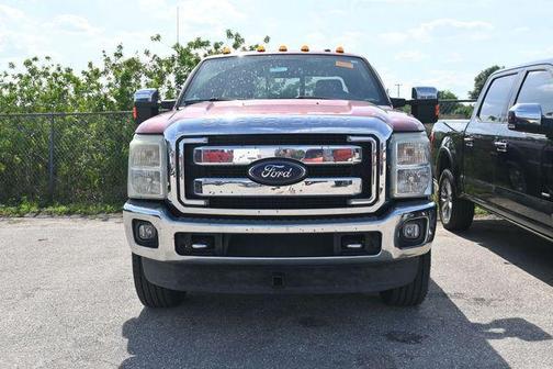 Ruby Red Metallic Tinted Clearcoat 2015 Ford F-350 Lariat