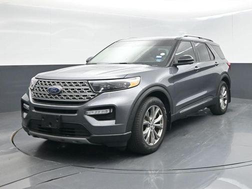 Carbonized Gray Metallic 2022 Ford Explorer Limited