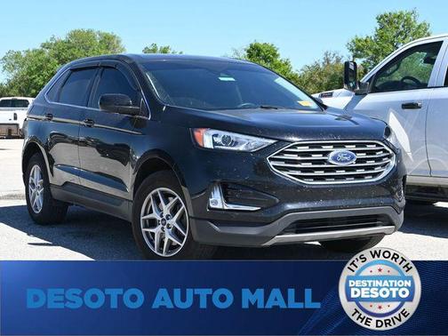 Agate Black Metallic 2022 Ford Edge SEL