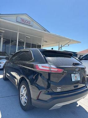Agate Black Metallic 2022 Ford Edge SEL