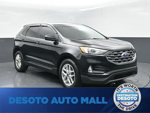 Agate Black Metallic 2022 Ford Edge SEL