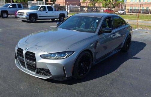 Skyscraper Gray Metallic 2023 BMW M3 Base
