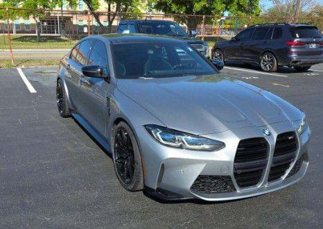 Skyscraper Gray Metallic 2023 BMW M3 Base