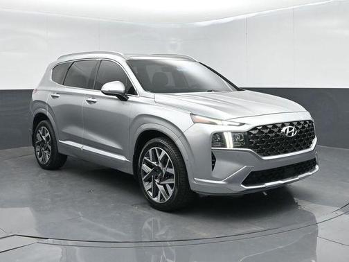 Shimmering Silver 2022 Hyundai SANTA FE Calligraphy