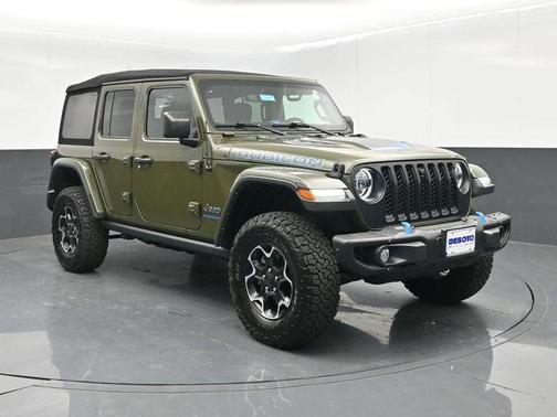 Sarge Green Clearcoat 2023 Jeep Wrangler 4xe Rubicon
