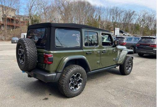 Sarge Green Clearcoat 2023 Jeep Wrangler 4xe Rubicon