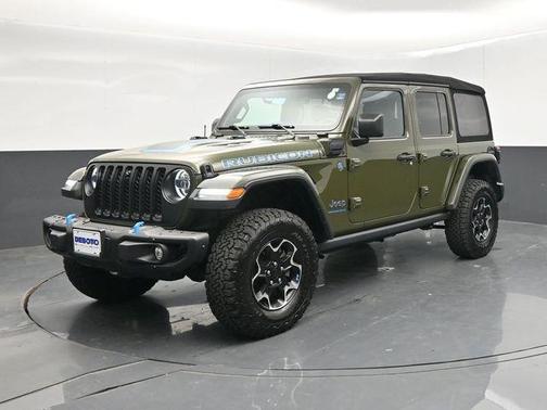 Sarge Green Clearcoat 2023 Jeep Wrangler 4xe Rubicon