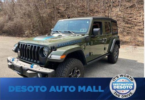 Sarge Green Clearcoat 2023 Jeep Wrangler 4xe Rubicon