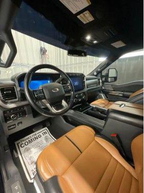 Antimatter Blue Metallic 2024 Ford F-250 Platinum