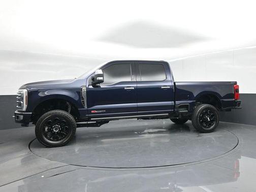 Antimatter Blue Metallic 2024 Ford F-250 Platinum