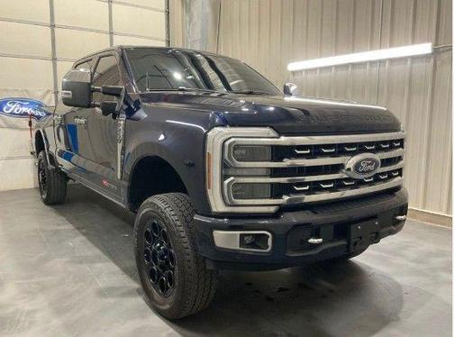 Antimatter Blue Metallic 2024 Ford F-250 Platinum