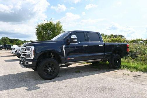 Antimatter Blue Metallic 2024 Ford F-250 Platinum
