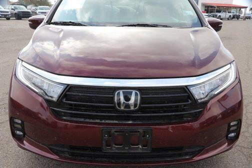 Red 2021 Honda Odyssey Elite