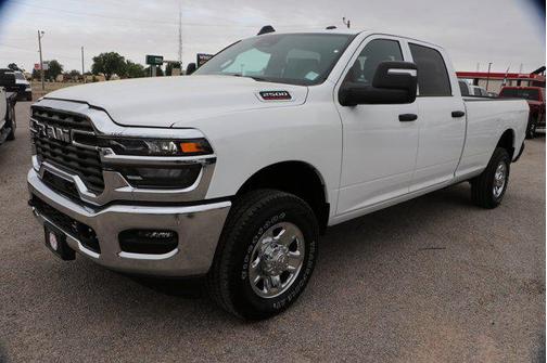 Bright White Clearcoat 2026 RAM 2500 Tradesman Crew Cab 4x4 8' Box