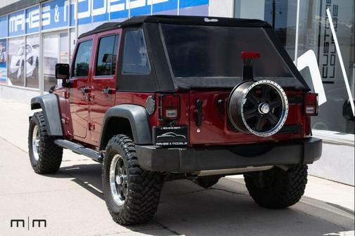Deep Cherry Red Crystal Pearlcoat 2013 Jeep Wrangler Unlimited Sport