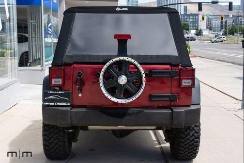 Deep Cherry Red Crystal Pearlcoat 2013 Jeep Wrangler Unlimited Sport