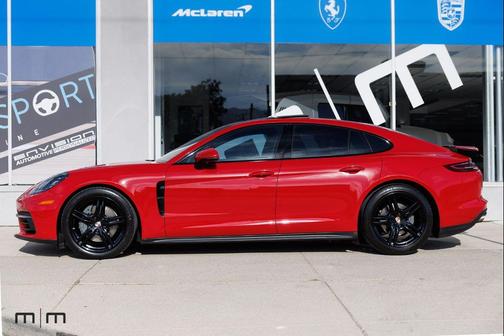 Carmine Red 2017 Porsche Panamera 4S