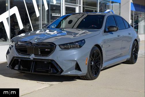 Gray 2025 BMW M5 Base