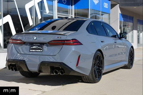 Gray 2025 BMW M5 Base