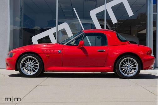 Hellrot Red 1997 BMW Z3 2.8 Roadster