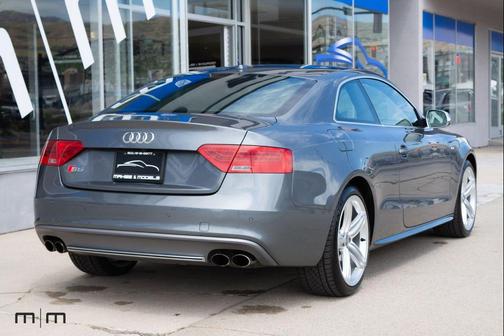 Monsoon Gray Metallic 2013 Audi S5 3.0T Prestige
