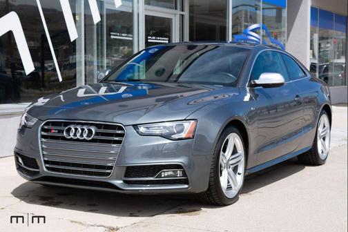 Monsoon Gray Metallic 2013 Audi S5 3.0T Prestige