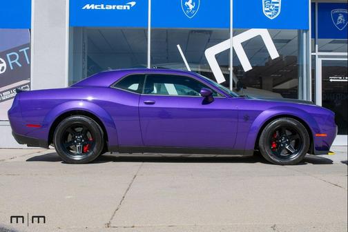 Plum Crazy Pearlcoat 2018 Dodge Challenger SRT Demon