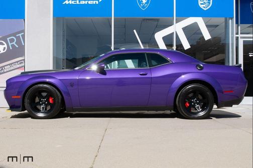 Plum Crazy Pearlcoat 2018 Dodge Challenger SRT Demon