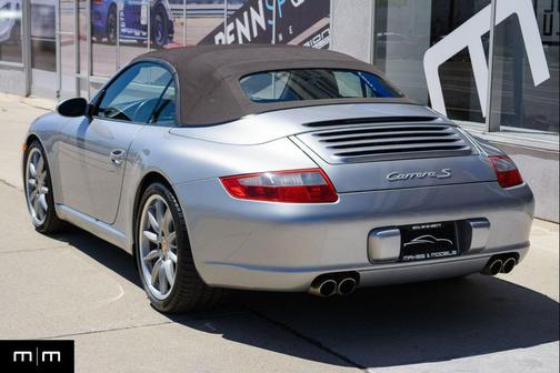 GT Silver Metallic 2007 Porsche 911 911 Carrera Cabriolet