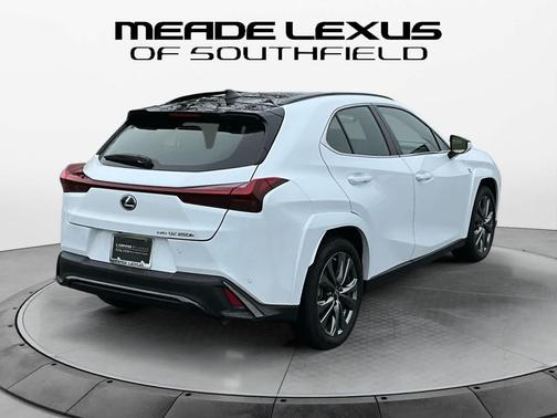 Ultra White w/Obsidian Roof 2024 Lexus UX 250h F Sport