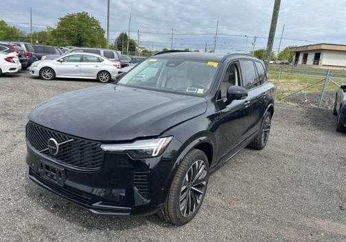 Onyx Black Metallic 2026 Volvo XC90 Ultra Dark Theme, B6 AWD Gas (mild hybrid), Gasoline, 7 Seats